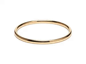 Bracciale Bangle Rigido in Oro Giallo 18k – Design a Prisma