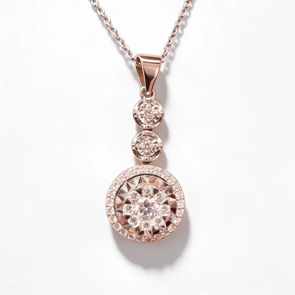Collana in Diamanti Trilogy e in Oro 18K