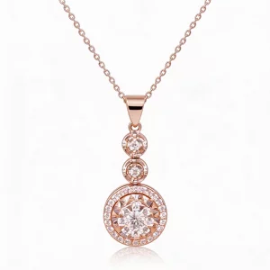 Collana Stelle Oro Rosa 18k