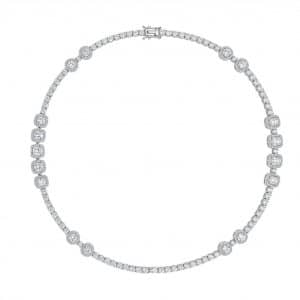 Collier Sinfonia Imperiale in Diamanti e Oro Bianco 18k